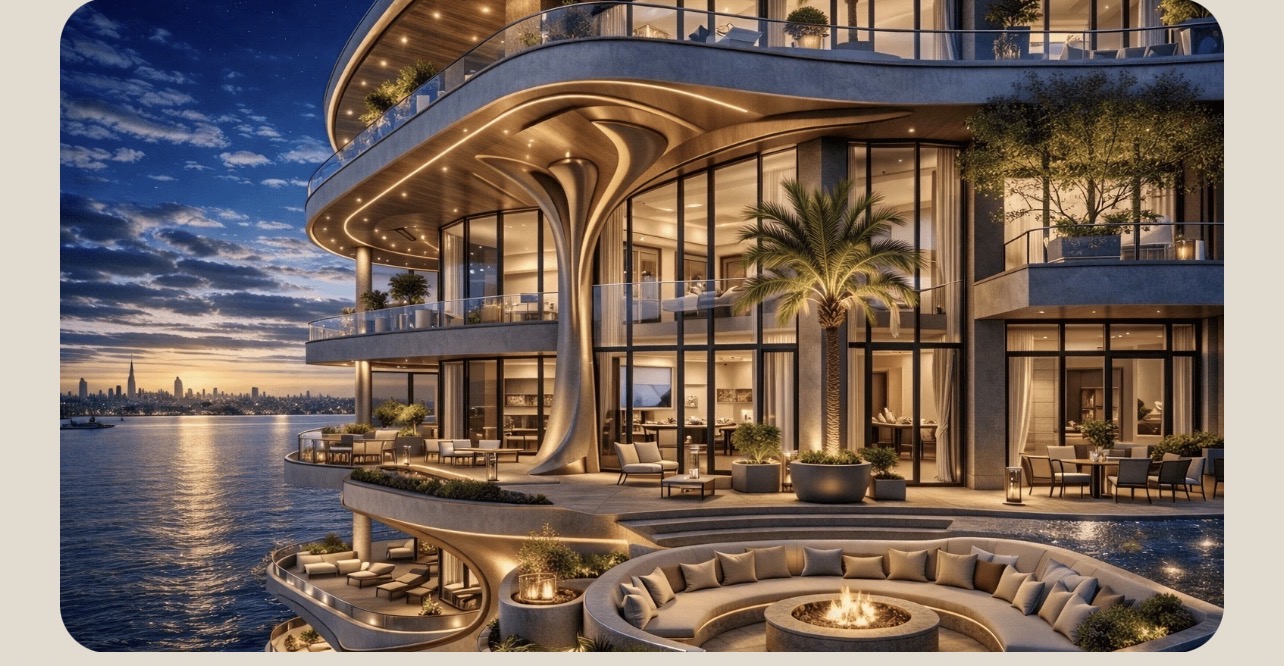 Dubai luxury terrace